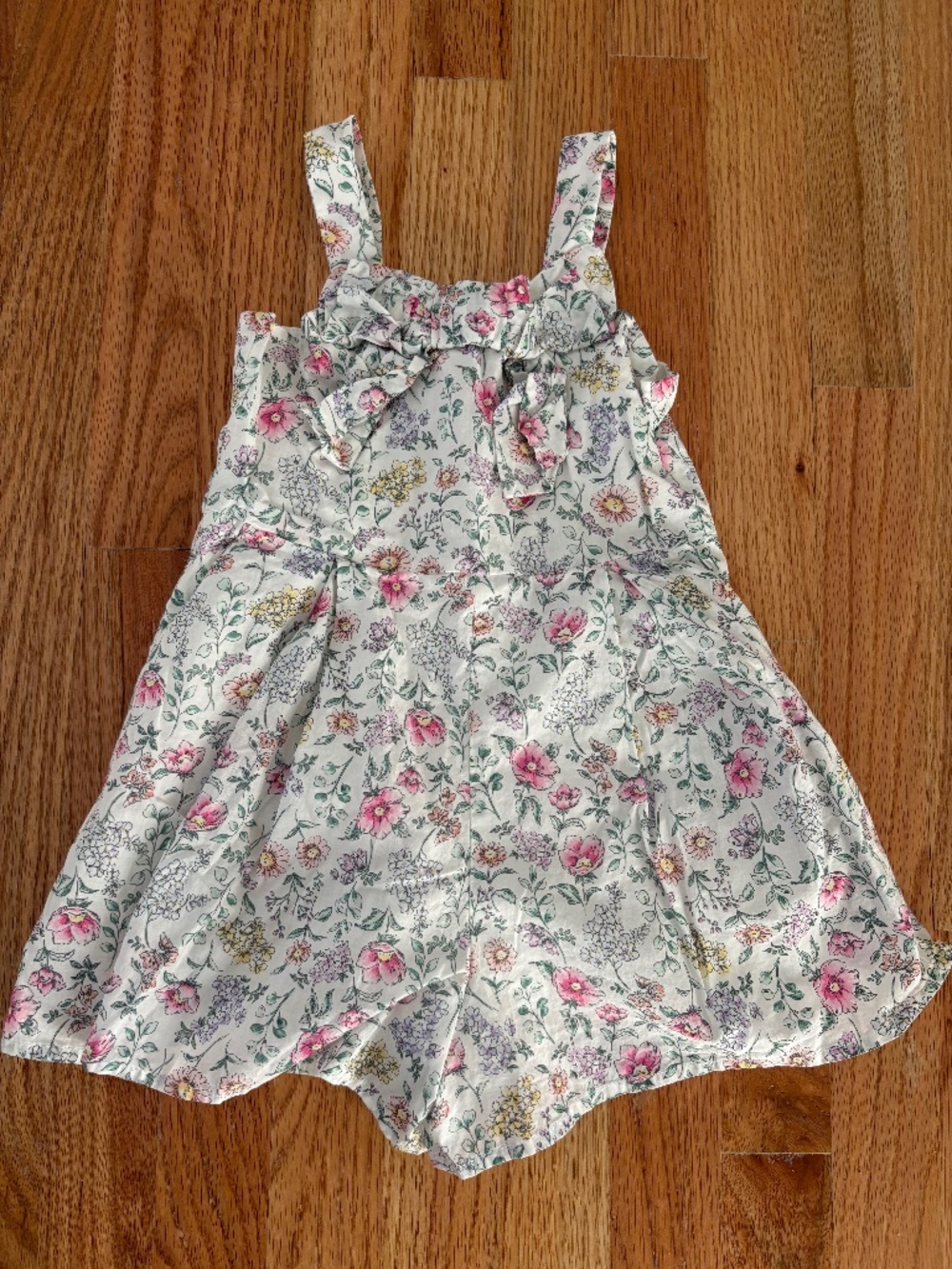 Janie and Jack floral romper